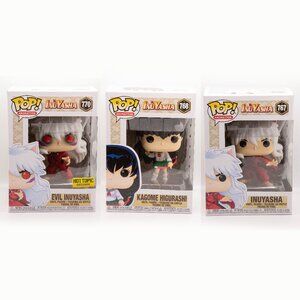 Funko Pop! Animation Inuyasha & Kagome Bundle #767, #768 & #770 (Damaged)